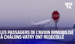 L'avion immobilisé à l'aéroport de Châlons-Vatry depuis le 21 décembre a redécollé