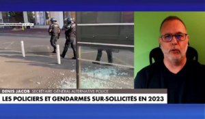 Denis Jacob : «On a connu cette année, des violences urbaines, des émeutes d’un niveau de violence jamais connu, une volonté délibérée de s’en prendre physiquement aux policiers, d’essayer de les tuer»