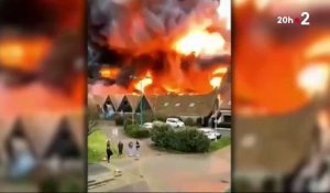 Nord - Emotion des habitants après le violent incendie qui a ravagé le Sportica, gymnase du club de basket de Gravelines: "Tout est parti en fumée" - Regardez