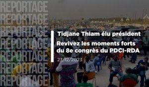Tidjane Thiam élu président: Revivez les moments forts du 8e congrès du pdci-rda