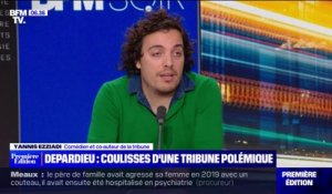 Yannis Ezziadi, co-auteur de la tribune en soutien à Gérard Depardieu: "Certains me l'ont dit clairement: si je signe, je risque de perdre trois contrats avec untel"