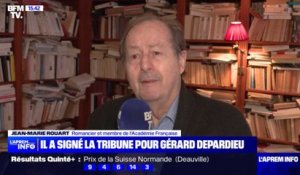 Jean-Marie Rouart, membre de l'Académie française, s'explique sur son soutien à Gérard Depardieu