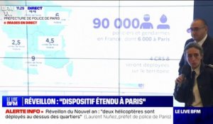 Réveillon du Nouvel an: 90.000 policiers et gendarmes seront mobilisés dans toute la France, dont 6.000 à Paris