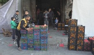 Des fruits entrent dans la bande de Gaza pour la première fois depuis le début des combats