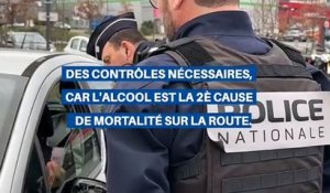 Les contrôles routiers renforcés la nuit du Réveillon dans la Loire