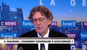 Luc Ferry : «Emmanuel Macron n’a aucune conviction»