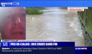 Inondations dans le Pas-de-Calais: "Notre culture de blé baigne les pieds dans l'eau" constate Clément Cuviliier (secrétaire général adjoint FDSEA 62)