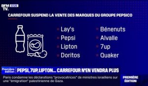 Lay's, Doritos, Lipton... Carrefour suspend la vente de huit produits du groupe PepsiCo, à cause d'une "hausse des prix inacceptable"