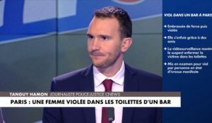 Paris : un homme interpellé pour le viol d'une femme dans les toilettes d'un bar