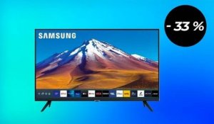 Samsung casse les prix : 200 € de remise sur la TV 4K 55 pouces HDR avant les soldes