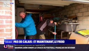 Après les inondations dans le Pas-de-Calais, les habitants redoutent l'arrivée du froid