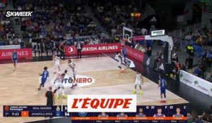 Le résumé de Real Madrid - Anadolu Efes Istanbul - Basket - Euroligue (H)