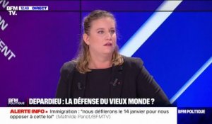 "Oui, il est évident" de retirer la légion d'honneur à Gérard Depardieu, affirme Mathilde Panot