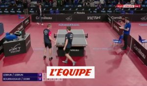 Les frères Lebrun titrés en double - Tennis de Table - Ch. de France