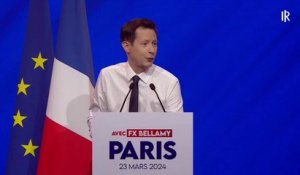 François-Xavier Bellamy (LR): "Les Français ne sont pas de gauche"