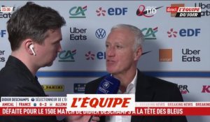 Didier Deschamps « Énervé, non, déçu oui » - Foot - Amical - Bleus