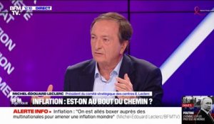 Inflation: "On ne reviendra pas aux prix d'avant" affirme Michel-Édouard Leclerc