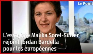 L’essayiste Malika Sorel-Sutter rejoint Jordan Bardella pour les européennes