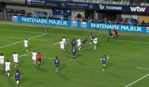 TOP 14 - Essai de Geoffrey DOUMAYROU (MHR) - Montpellier Hérault Rugby - RC Toulon
