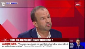 Manuel Bompard: "Ce serait irresponsable que la Nupes ne soit pas en capacité d'avoir une liste commune aux élections européennes"