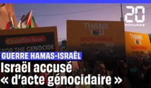Guerre Hamas-Israël: L'Afrique du Sud dépose plainte contre Israël pour « acte de génocide » #shorts