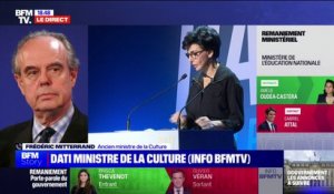Frédéric Mitterrand, ancien ministre de la Culture: "Choisir Rachida Dati, c'est donner un signal assez fort pour aller dans le sens de la réforme"