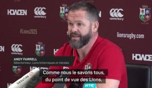 Lions britanniques et irlandais - Farrell : “Une année importante pour le sport australien avec notre venue”