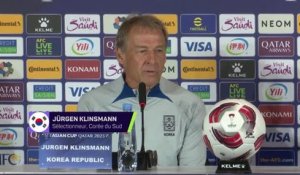 Corée du Sud - Klinsmann : “Nous voulons bien faire, nous voulons aller loin”
