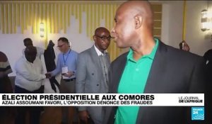 Election présidentielle aux Comores :  Azali Assoumani favori, l'opposition dénonce des fraudes