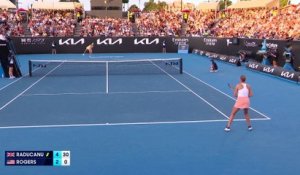 Emma Raducanu - Shelby Rogers - Les temps forts du match - Open d'Australie
