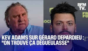 Kev Adams s'explique sur la présence de Gérard Depardieu dans son nouveau film "Maison de retraite 2"