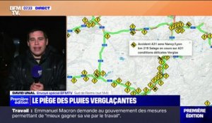 Pluies verglaçantes: plusieurs accidents signalés sur l'A4, un carambolage sur l'A31 près de Thionville