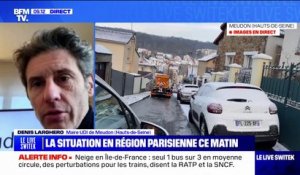 "Ça reste compliqué sur le réseau secondaire": le maire de Meudon fait le point sur la situation sur les routes du secteur après les chutes de neige