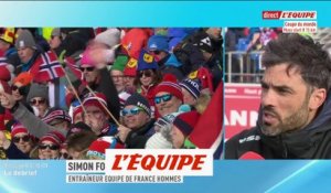 Simon Fourcade : «Il y a clairement eu un petit problème de glisse» - Biathlon - CM (H)