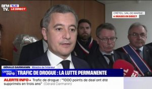 Trafic de drogue: "1000 points de deals ont été supprimés en trois ans", annonce Gérald Darmanin