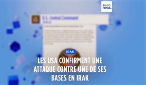 Irak : Frappes contre une base militaire abritant des troupes américaines