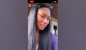 Megan Thee Stallion Goes On Instagram Live With No Makeup