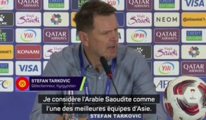 Kyrgyzstan - Tarkovic : "Je considère l'Arabie Saoudite comme l'une des meilleures équipes d'Asie"