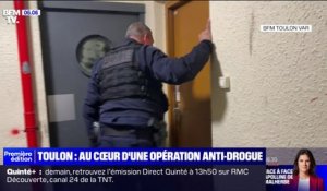 Toulon: au cœur d'une opération anti-drogue dans le quartier de la Beaucaire