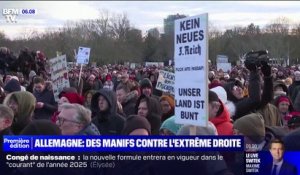 Allemagne: une mobilisation d'ampleur contre l'extrême droite dans tout le pays