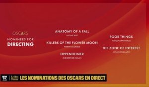 La Française Justine Triet nommée pour l'Oscar de la meilleure réalisatrice pour "Anatomie d'une chute"