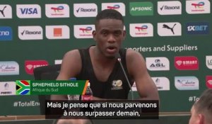 Afrique du Sud - Sithole : "Nous devons nous surpasser demain"