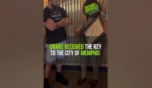 Drake Honored For His Memphis Connections With Key To The City