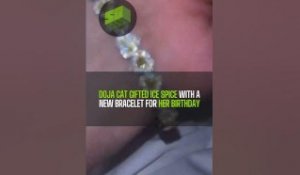 Doja Cat Gifted Ice Spice With A New Bracelet For Her Birthday