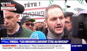 "On n'est pas là pour détruire des biens publics": le président des Jeunes Agriculteurs réagit aux actions des agriculteurs à Agen