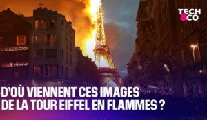 Ces images de la Tour Eiffel en flammes ont trompé des millions d'internautes du monde entier