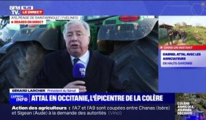 Gérard Larcher (président du Sénat): "Il faut renouer un pacte de confiance avec les agriculteurs"