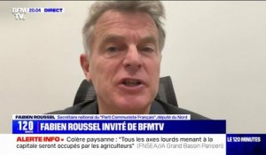 Fabien Roussel (PCF): "Je soutiens totalement la colère des agriculteurs, de leurs représentants"