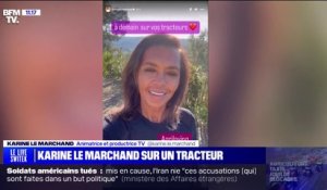 Karine Lemarchand prête à monter "sur les tracteurs" des agriculteurs s'ils viennent à Paris