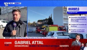 Un enfant de sept ans est décédé ce matin à la suite d'un incendie dans un immeuble de sept étages d'une cité de Marseille - Onze personnes ont été hospitalisées